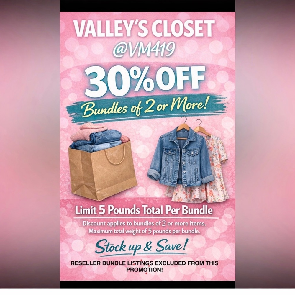 30% OFF BUNDLE SALE | 2+ ITEMS | Valley’s Closet @VM419